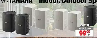 2001 Audio Video YAMAHA Indoor/Outdoor Speakers offer