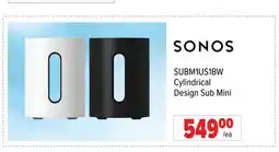 2001 Audio Video SUBM1US1BW Cylindrical Design Sub Mini offer