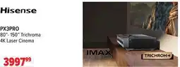 2001 Audio Video PX3PRO 80- 150 Trichroma 4K Laser Cinema offer