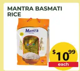 Food World Supermarket MANTRA BASMATI RICE offer