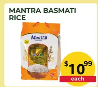 Food World Supermarket MANTRA BASMATI RICE offer