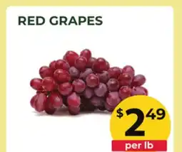 Food World Supermarket RED GRAPES offer