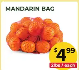Food World Supermarket MANDARIN BAG offer