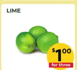 Food World Supermarket LIME offer