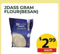 Food World Supermarket JDASS GRAM FLOUR(BESAN) offer
