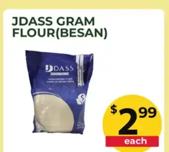 Food World Supermarket JDASS GRAM FLOUR(BESAN) offer
