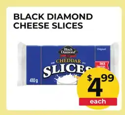 Food World Supermarket BLACK DIAMOND CHEESE SLICES offer