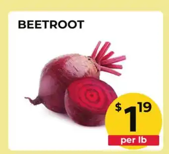 Food World Supermarket BEETROOT offer