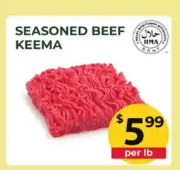 Food World Supermarket SEASONED BEEF KEEMA offer