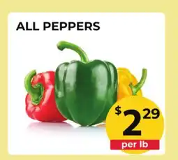Food World Supermarket ALL PEPPERS offer