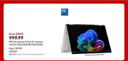 Staples HP Omnibook 5 Flip 14 Laptop - Intel 5-120U/512GB SSD/16GB RAM/Windows 11 Home offer