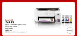 Staples Epson EcoTank ET-2800 Colour All-in-One Printer offer