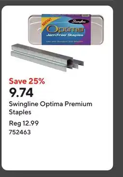 Staples Swingline Optima Premium Staples offer