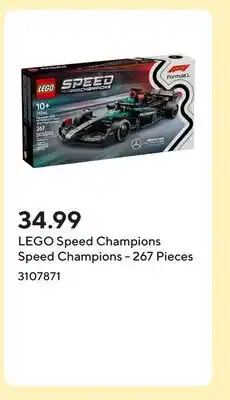 Staples LEGO Speed Champions Speed Champions - 267 Pieces offer