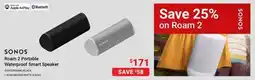 Visions Electronics SONOS Portable Smart Speaker offer