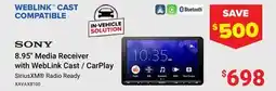 Visions Electronics Media Receiver with WebLink Cast/CarPlay offer