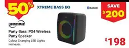 Visions Electronics SOUNDSTAGE Party-Bass IPX4 Wireless Party Speaker offer