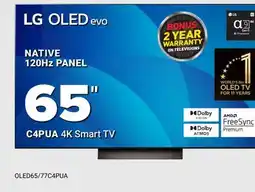 Visions Electronics C4PUA 4K Smart TV 65 NATIVE 120Hz PANEL offer