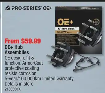 PartSource OE + Hub Assemblies offer