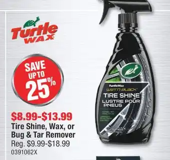 PartSource Tire Shine, Wax, or Bug & Tar Remover offer