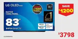 Visions Electronics LG Smart TV 83 8 NATIVE 120Hz PANEL offer
