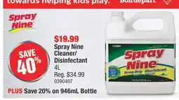 PartSource Spray Nine Cleaner/Disinfectant offer