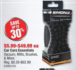 PartSource Simoniz Car Care Essentials offer