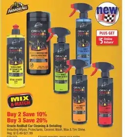 PartSource ARMOR ALL Oracle RedBull Car Cleaning & Detailing offer