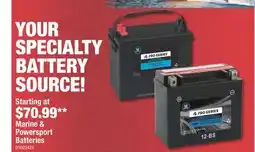 PartSource Marine & Powersport Batteries offer