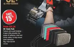 PartSource OE + Brake Pads offer