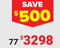 Visions Electronics LG OLED evo 77 offer