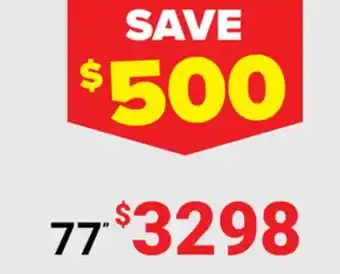 Visions Electronics LG OLED evo 77 offer