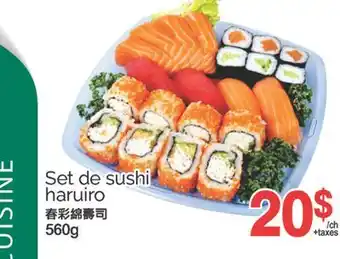 T&T Supermarket SET DE SUSHI HARUIRO, 560 G offer