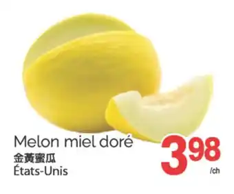 T&T Supermarket MELON MIEL DORE offer