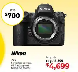 Gosselin Photo Nikon Z8 Mirrorless camera 45 offer
