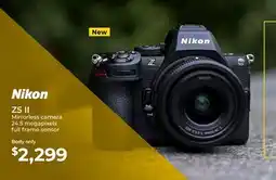 Gosselin Photo Nikon Z5 II Mirrorless camera 24.5 megapixels full frame sensor offer