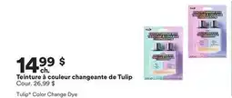 Michaels Teinture à couleur changeante de Tulip offer