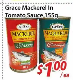 Bestco Food Mart Grace Mackerel In Tomato Sauce offer
