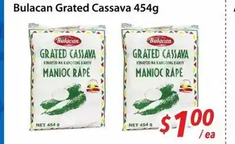 Bestco Food Mart Bulacan grated cassava offer