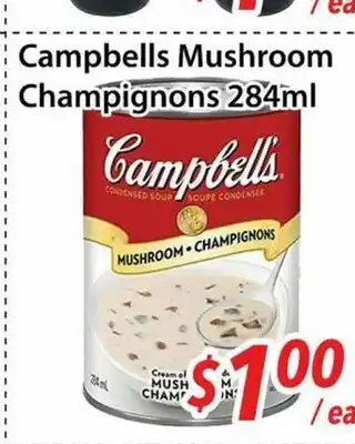 Bestco Food Mart Campbells Mushroom Champignons offer