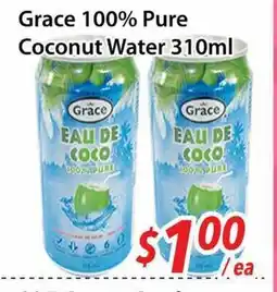 Bestco Food Mart Grace 100% Pure Coconut Water offer