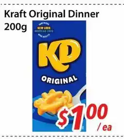 Bestco Food Mart Kraft Original Dinner offer
