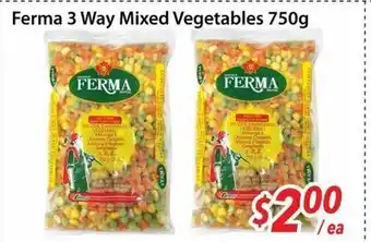 Bestco Food Mart Ferma 3 Way Mixed Vegetables offer