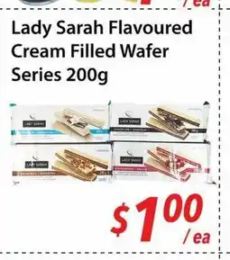 Bestco Food Mart Lady sarah flavoured Cream filled wafer series offer