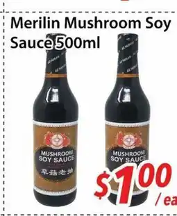 Bestco Food Mart Merilin Mushroom Soy Sauce offer