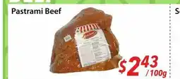 Bestco Food Mart Pastrami Beef offer