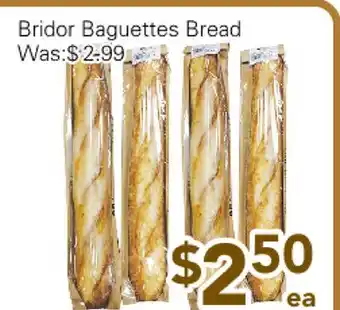 Ample Food Market Bridor Baguettes Bread offer