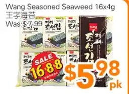 Ample Food Market Wang Seasoned Seaweed offer