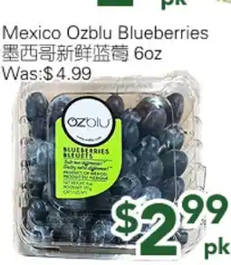 Ample Food Market Mexico Ozblu Blueberries offer