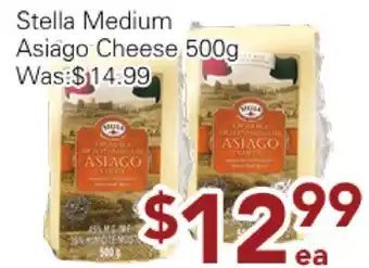 Ample Food Market Stella Medium Asiago Cheese offer